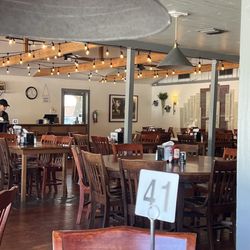 Big Hill Cafe - Interior of Big Hill Cafe . So nice!