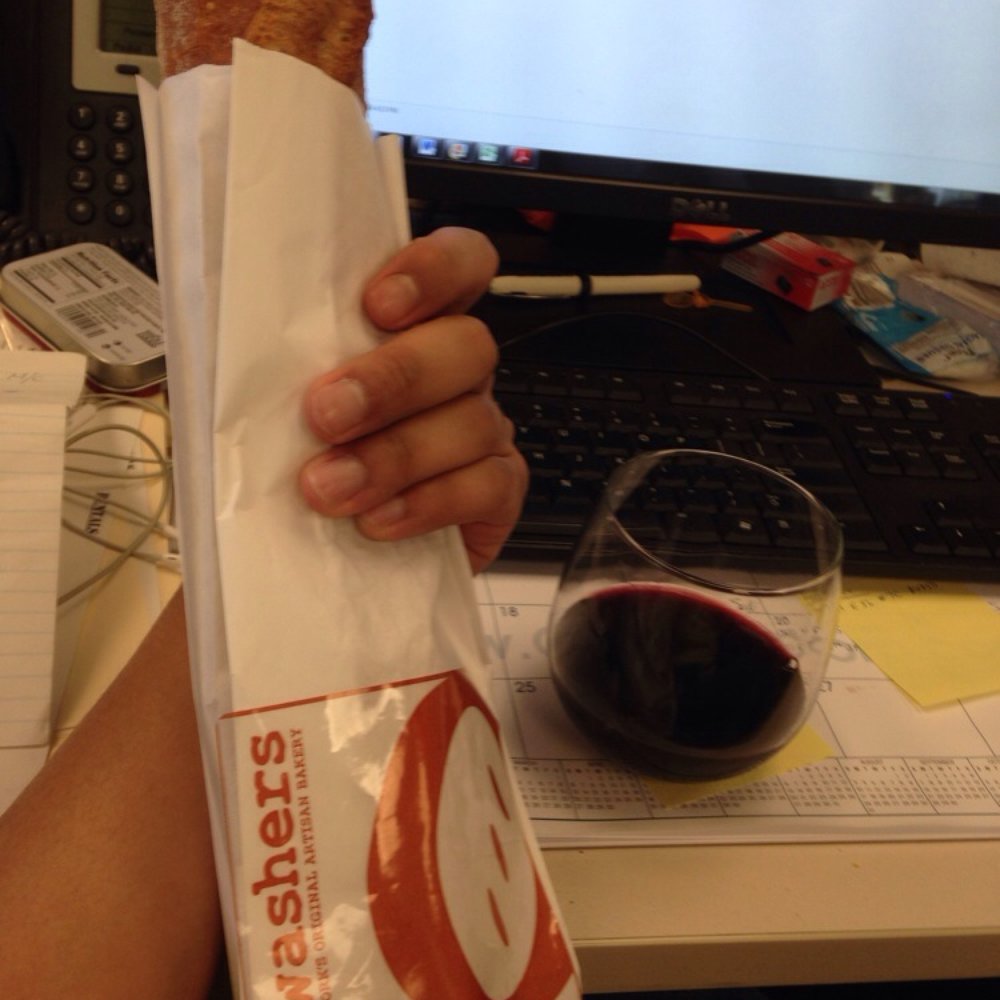 Orwashers - Shamelessly eating this bagette like a candy bar at my desk. - Bakeries Near Me - New York, New York Orwashers - Shamelessly eating this bagette like a candy bar at my desk. - Bakeries Near Me - New York, New York