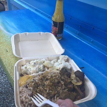 Charlo’s Cuisine - Lamb curry with rice n peas and potato salad - Caribbean Near Me Charlo’s Cuisine - Lamb curry with rice n peas and potato salad - Caribbean Near Me