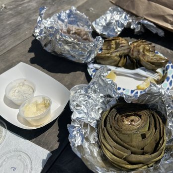 The Choke Coach - Steamed and grilled 'chokes - Food Trucks Near Me - Salinas, California