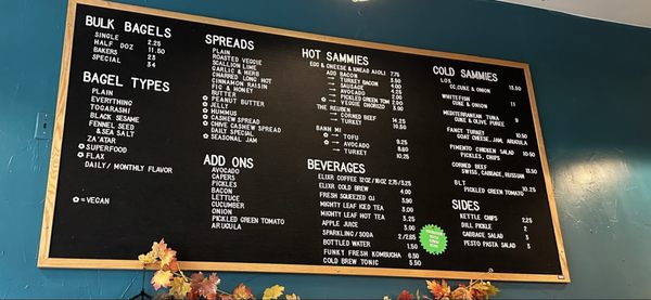 Menu photo 1 Knead Bagels Philadelphia, PA Menu photo 1 Knead Bagels Philadelphia, PA