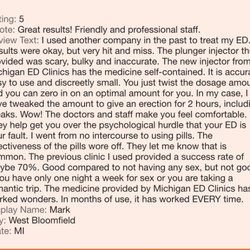 Michigan ED Clinics - Patient Review