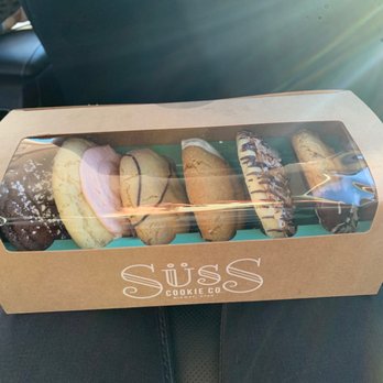 Süss Cookie Company - a box of assorted donuts - Bakeries Near Me - Midway, Utah Süss Cookie Company - a box of assorted donuts - Bakeries Near Me - Midway, Utah