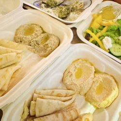 Olive Tree Café - Baba Ghanoush, Hummus, Mussel Ceviche