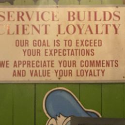 They fallow this sign for sure!