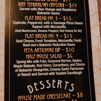 De Kelder Speakeasy - Menus - Tapas Bars Near Me - Pella, Iowa De Kelder Speakeasy - Menus - Tapas Bars Near Me - Pella, Iowa