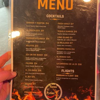 Tacos el Rulas - Menu - Tacos Near Me - Richmond, California Tacos el Rulas - Menu - Tacos Near Me - Richmond, California