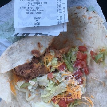 Taco Bell - "No cheese no sour cream" - Fast Food Near Me - New Bedford, Massachusetts Taco Bell - "No cheese no sour cream" - Fast Food Near Me - New Bedford, Massachusetts