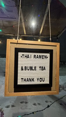 Menu photo 1 Thai Ramen and Bubble Tea East Rockaway, NY Menu photo 1 Thai Ramen and Bubble Tea East Rockaway, NY