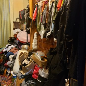 Dclutter With Purpose - Other side of walk-in closet - Home Organization Near Me
