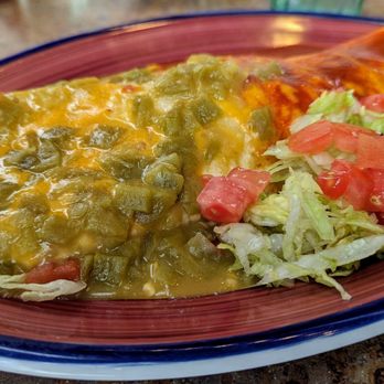 Duran's Station - This breakfast burrito contains bacon and beans instead of potatoes. - New Mexican Cuisine Near Me - Albuquerque, New Mexico