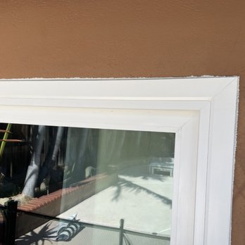 Newman Windows & Doors - Retrofit 8 foot slider Milgard Trinsic showing lack of quality and quality control. - Windows Installation Near Me - Carlsbad, California Newman Windows & Doors - Retrofit 8 foot slider Milgard Trinsic showing lack of quality and quality control. - Windows Installation Near Me - Carlsbad, California