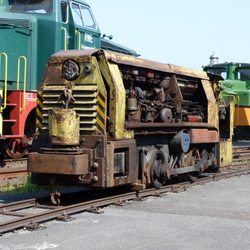 Rheinisches Industriebahn Museum - Von Deutz gebaute Grubenbahnlokomotive von der Zeche Oberhausen-Osterfeld der Ruhrkohle AG