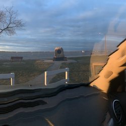 Riverview Beach Park - It's chilly out. But still nice here.