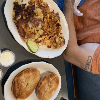 Nick's Luncheonette - Buffalo Chicken & Mozzerella Omelette with Home Fries and Toasted Bagel with Cream Cheese - Breakfast & Brunch Near Me - West Haven, Connecticut Nick's Luncheonette - Buffalo Chicken & Mozzerella Omelette with Home Fries and Toasted Bagel with Cream Cheese - Breakfast & Brunch Near Me - West Haven, Connecticut