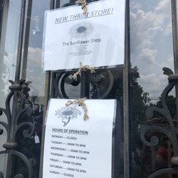 The Sunflower Shop - Door entrance