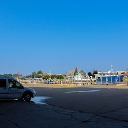Walstrom Marine - View from Storage Building of the Cheboygan River