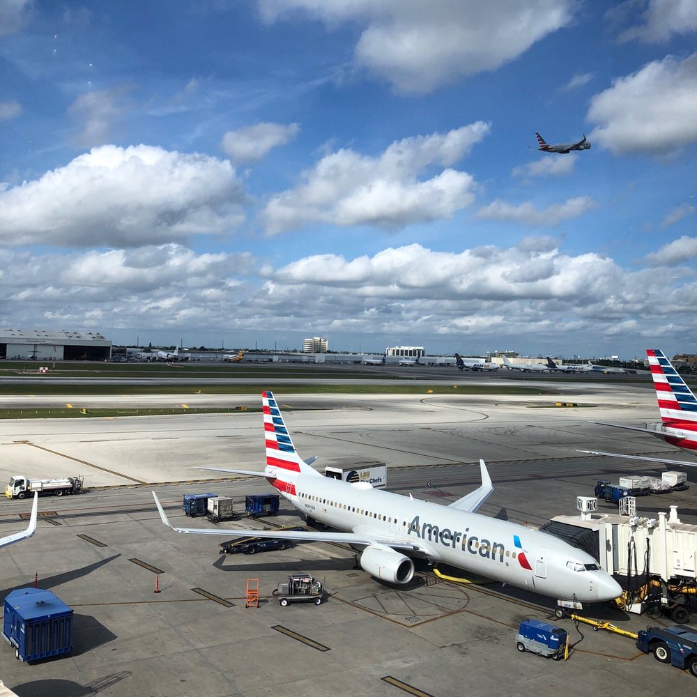 The Centurion Lounge - Window view - Airport Lounges Near Me - Miami, Florida The Centurion Lounge - Window view - Airport Lounges Near Me - Miami, Florida