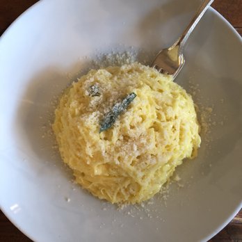 Cascina Spinasse - Tajarin con burro e salvia - Italian Near Me - Seattle, Washington