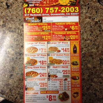 Roma's Pizza - Pizza Near Me - Oceanside, California Roma's Pizza - Pizza Near Me - Oceanside, California