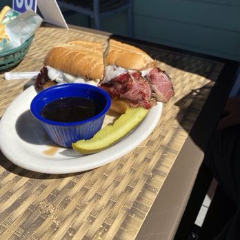 Hofbrau - Pastrami on a hoagie with provolone. - Sandwiches Near Me - Morro Bay, California