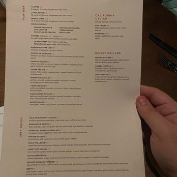 Saizon - Dinner menu - New American Near Me - Fresno, California