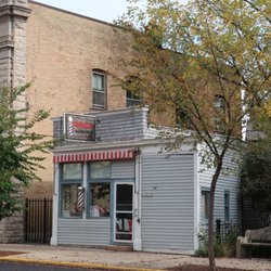 McCutcheon's Barbershop - Quaint storefront!