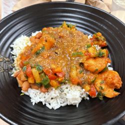 PURALIMA Cantina - Bowl with citrus shrimp