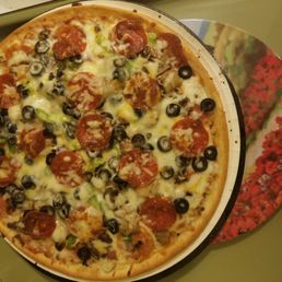 After cooked yummy!! Papa's Favorite Pizza (Baking Required)