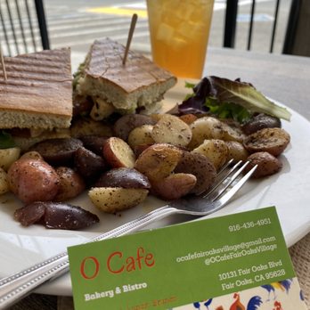 O Cafe - BLT, potatoes with iced tea. - Cafes Near Me - Fair Oaks, California