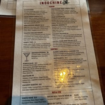 Indochine Asian Dining Lounge - Thai Near Me - Tacoma, Washington