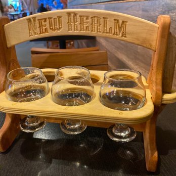 New Realm Brewing - Interesting flight holders - Breweries Near Me - Virginia Beach, Virginia New Realm Brewing - Interesting flight holders - Breweries Near Me - Virginia Beach, Virginia