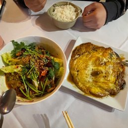 Guo ta shrimp & shui zhu beef