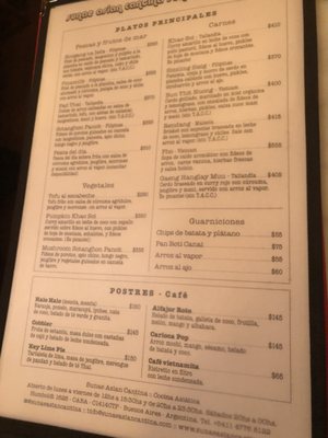 Menu photo 6 Cantina Sunae Buenos Aires, C