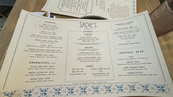 Menu photo 4 Sadie's Nashville, TN Menu photo 4 Sadie's Nashville, TN