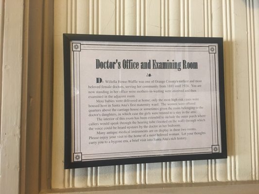 The Dr. Willella Howe-Waffle House and Medical Museum by null