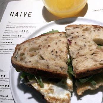 Naïve - Breakie sandwich - New American Near Me - Louisville, Kentucky