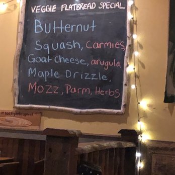 American Flatbread - Veggie Special Menu - Pizza Near Me - Canton, Connecticut