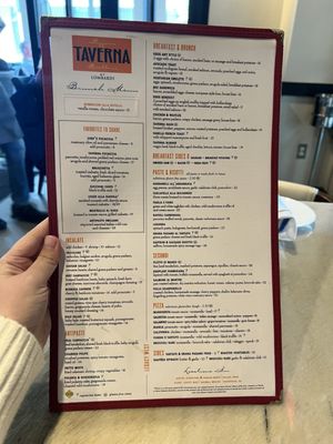 Menu photo 3 Taverna Plano, TX