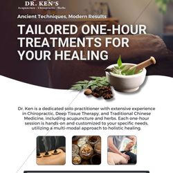 Dr. Ken's Acupuncture, Herbs & Chiropractic - Flyer