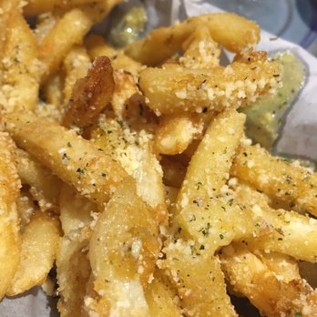 Wingzup - Parmesan garlic fries. REALLY good!!! - Chicken Wings Near Me - Austin, Texas Wingzup - Parmesan garlic fries. REALLY good!!! - Chicken Wings Near Me - Austin, Texas