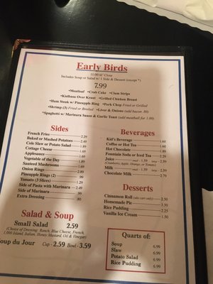 Menu photo 8 Frank's Restaurant Hudson, FL