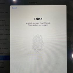 Phoenix iPhone Repairs - Touch ID sensor not working on my replacement iPad