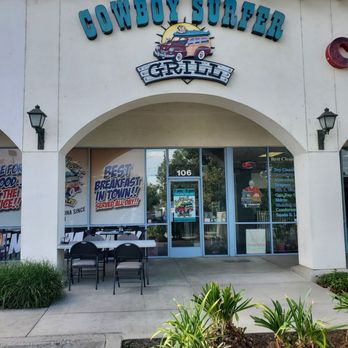 Cowboy Surfer Grill - the front of the restaurant - Breakfast & Brunch Near Me - Corona, California