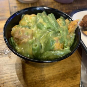 Sauced BBQ & Spirits - Green bean casserole side - Barbeque Near Me - Irvine, California Sauced BBQ & Spirits - Green bean casserole side - Barbeque Near Me - Irvine, California