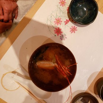 Kabuto - Soup course with shrimp head - Sushi Bars Near Me - Las Vegas, Nevada
