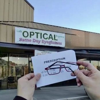 Lab Optical Express - Broken eyeglasses? No problem, we make your glasses same day - Eyewear & Opticians Near Me - Crosby, Texas