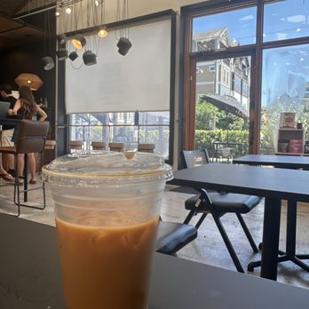 Café Forth - Iced americano with homemade vanilla syrup - Coffee & Tea Near Me - Houston, Texas Café Forth - Iced americano with homemade vanilla syrup - Coffee & Tea Near Me - Houston, Texas
