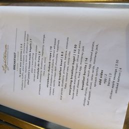 Menu as of 08/20/2025 Menu as of 08/20/2025
