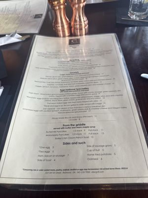 Menu photo 2 E BarGrill Redmond, OR